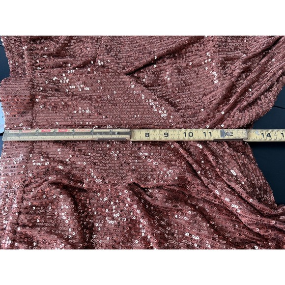 Free People Bronze Sequin Jogger Pants OB1231395 Womens Small NWT Party Sparkle - Picture 8 of 8